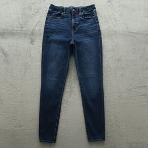 American Eagle Jeans Women's 6R Blue Super High-Rise Curvy Jegging 28" Inseam